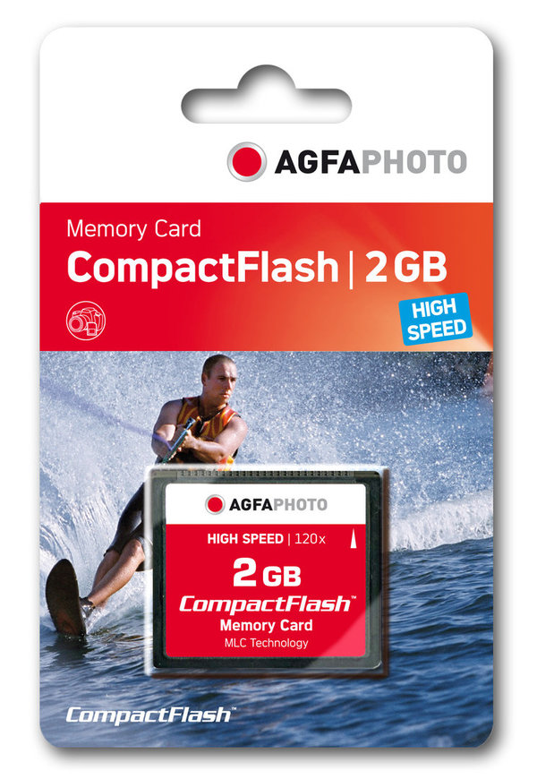 AgfaPhoto Compact Flash 2 GB 120x