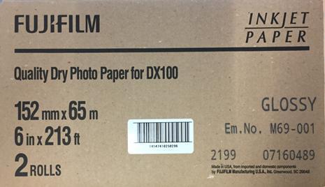 Fujifilm DL Paper glossy 152mm x 65m