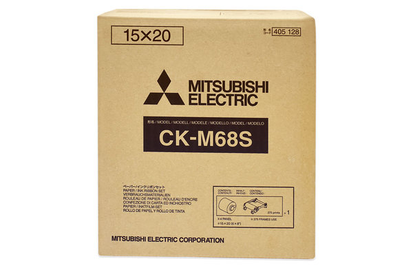 Mitsubishi CK-M68S Papier 15x20