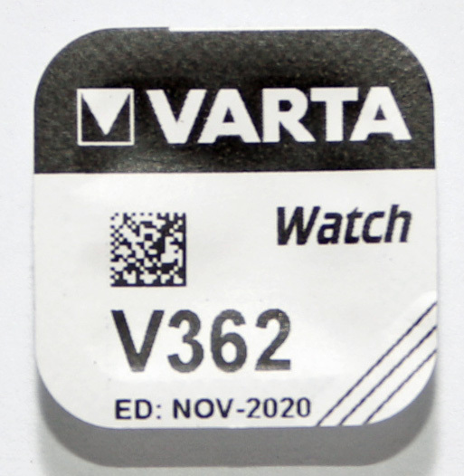 Varta Batterie 362 (SR-721 SW)