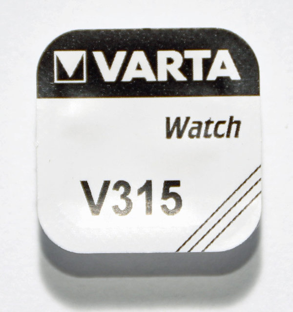 Varta Batterie 315 (SR 716 SW)