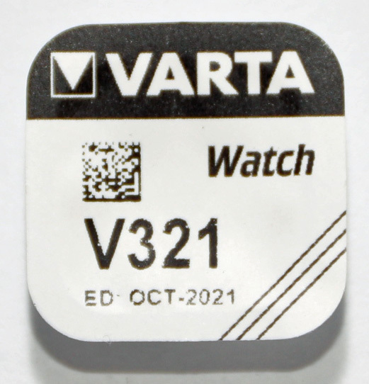Varta Batterie 321 (SR-616 SW)