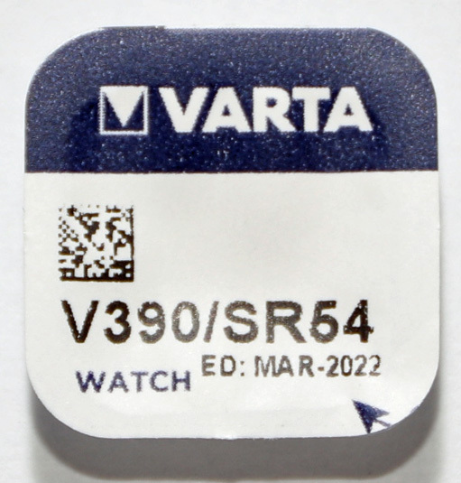 Varta Batterie 390 (SR-1130 SW)