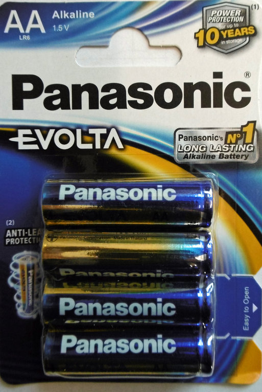 Panasonic Batterie EVOLTA Mignon 4er Pack