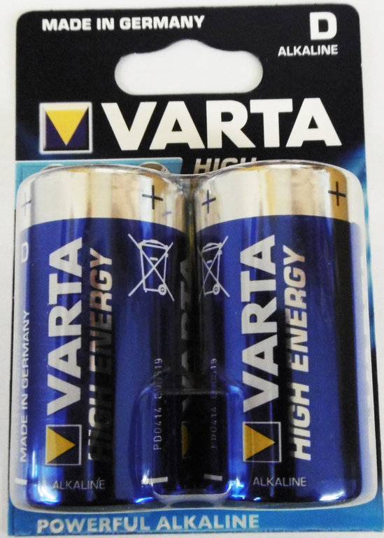 Varta Batterie High Energy Mono 2er Pack #4920
