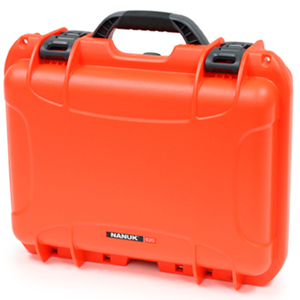 Nanuk 920 Case orange mit gepolsterten Trennwänden