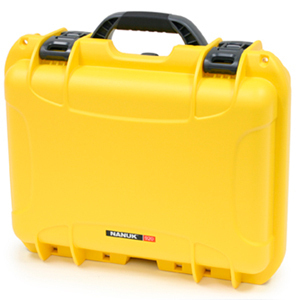 Nanuk 920 Case gelb mit gepolsterten Trennwänden