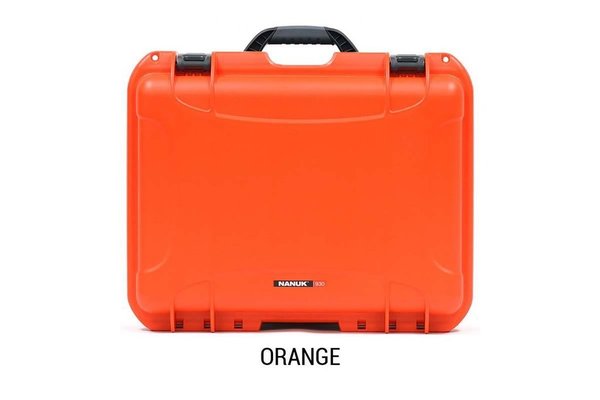 Nanuk 935 Case orange mit Schaumstoff