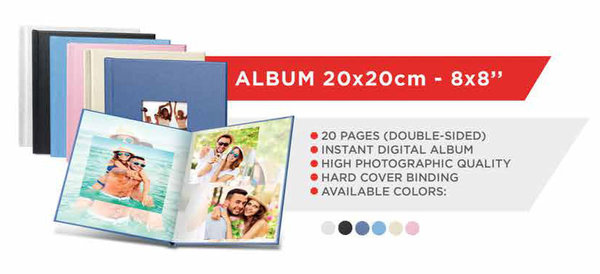 Mitsubishi Photo Book Cover 20x20 Pink