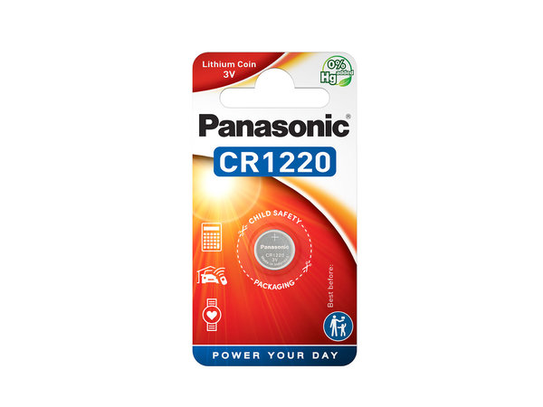 Panasonic Batterie Lithium CR-1220