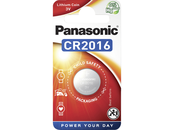 Panasonic Batterie Lithium CR-2016